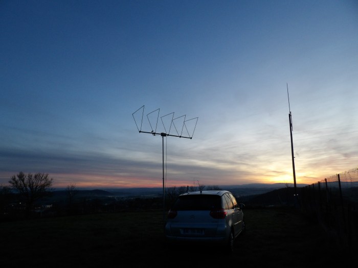Delta loop grand espacement VHF