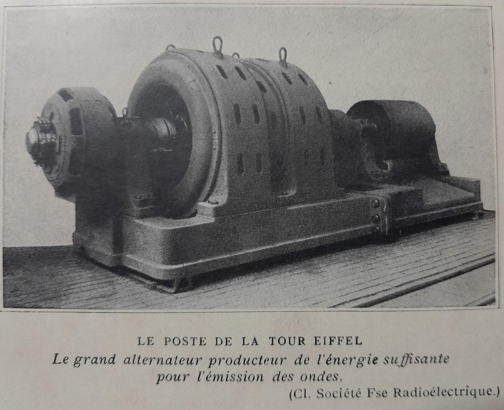 crédit photo: La télégraphie sans fil par A. Berget