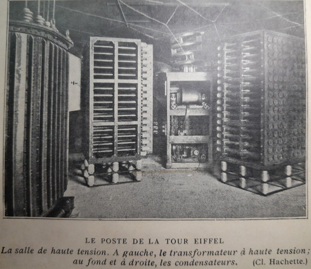 L'émetteur de la tour Eiffel