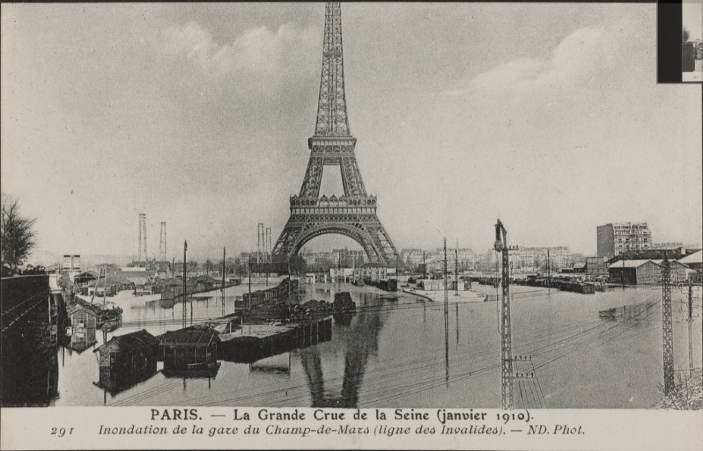 La grande crue de la Seine en 1910