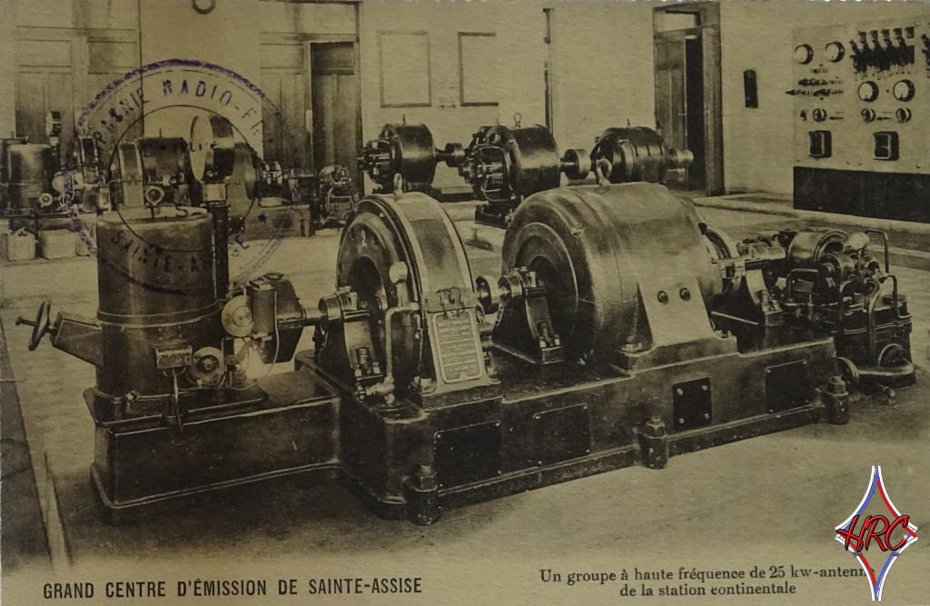 Un groupe a haute fréquence de la station de Sainte - Assise