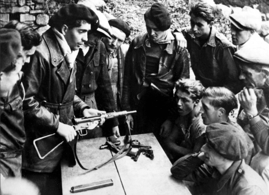 Rare photo de la résistance en Haute Loire