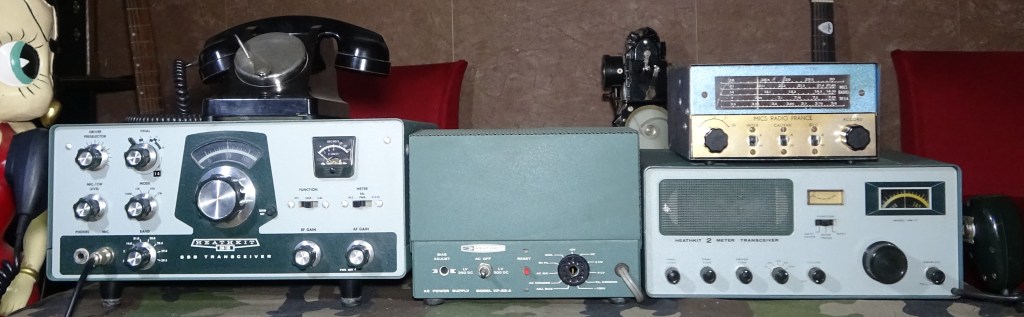 Station radioamateur de 1970